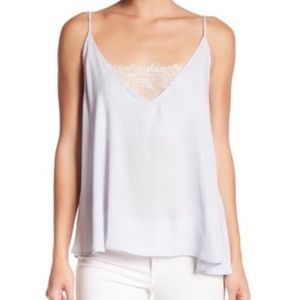 Free People Lace Insert Tank Top